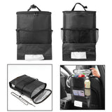 Maxbell Portable Car Seat Back Organizer Large Capacity Hanging Travel Storage Bag Non waterproof