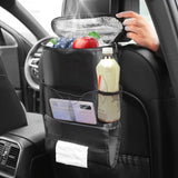 Maxbell Portable Car Seat Back Organizer Large Capacity Hanging Travel Storage Bag Non waterproof