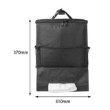 Maxbell Portable Car Seat Back Organizer Large Capacity Hanging Travel Storage Bag Non waterproof