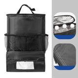 Maxbell Portable Car Seat Back Organizer Large Capacity Hanging Travel Storage Bag Waterproof