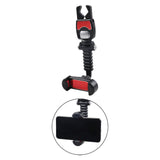 Maxbell Universal Rearview Mirror Mount Holder for Phone Smartphone Cradle Red
