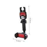 Maxbell Universal Rearview Mirror Mount Holder for Phone Smartphone Cradle Red