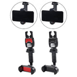 Maxbell Universal Rearview Mirror Mount Holder for Phone Smartphone Cradle Red