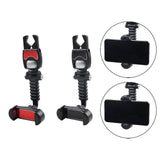 Maxbell Universal Rearview Mirror Mount Holder for Phone Smartphone Cradle Red