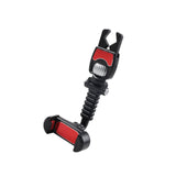 Maxbell Universal Rearview Mirror Mount Holder for Phone Smartphone Cradle Red
