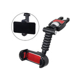 Maxbell Universal Rearview Mirror Mount Holder for Phone Smartphone Cradle Red
