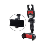 Maxbell Universal Rearview Mirror Mount Holder for Phone Smartphone Cradle Red
