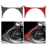 Maxbell Gear Shift Panel Trim Cover Decal Cover Trim Replaces for Mazda RX-8 Black