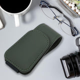 Maxbell Car Glasses Holder Glasses Eyeglass Hanger Clip for Car Visor Dark Green