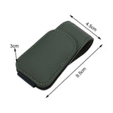 Maxbell Car Glasses Holder Glasses Eyeglass Hanger Clip for Car Visor Dark Green