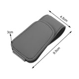 Maxbell Car Glasses Holder Glasses Eyeglass Hanger Clip for Car Visor Grey