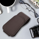 Maxbell Car Glasses Holder Glasses Eyeglass Hanger Clip for Car Visor Brown