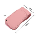 Maxbell Car Glasses Holder Glasses Eyeglass Hanger Clip for Car Visor Pink