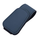 Maxbell Car Glasses Holder Glasses Eyeglass Hanger Clip for Car Visor Dark Blue