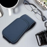 Maxbell Car Glasses Holder Glasses Eyeglass Hanger Clip for Car Visor Dark Blue