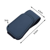 Maxbell Car Glasses Holder Glasses Eyeglass Hanger Clip for Car Visor Dark Blue