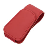 Maxbell Car Glasses Holder Glasses Eyeglass Hanger Clip for Car Visor Red
