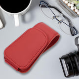 Maxbell Car Glasses Holder Glasses Eyeglass Hanger Clip for Car Visor Red