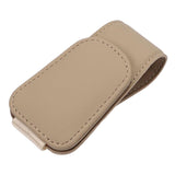 Maxbell Car Glasses Holder Glasses Eyeglass Hanger Clip for Car Visor Beige