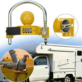 Maxbell Trailer Coupler Lock Combination Lock U Shape for camper Accessories