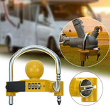 Maxbell Trailer Coupler Lock Combination Lock U Shape for camper Accessories