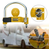 Maxbell Trailer Coupler Lock Combination Lock U Shape for camper Accessories
