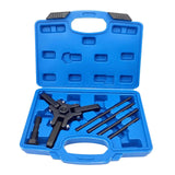Maxbell 3 Jaw Adjustable Harmonic Balancer Puller Sturdy Pressure Screw Automotive