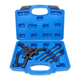 Maxbell 3 Jaw Adjustable Harmonic Balancer Puller Sturdy Pressure Screw Automotive