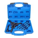 Maxbell 3 Jaw Adjustable Harmonic Balancer Puller Sturdy Pressure Screw Automotive