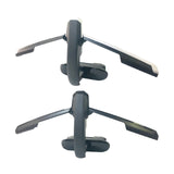 Maxbell Car Seat Coat Hanger Automotive Accessories for Jackets Bags Travel Argent