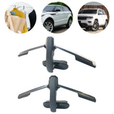 Maxbell Car Seat Coat Hanger Automotive Accessories for Jackets Bags Travel Argent