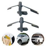 Maxbell Car Seat Coat Hanger Automotive Accessories for Jackets Bags Travel Argent