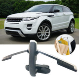 Maxbell Car Seat Coat Hanger Automotive Accessories for Jackets Bags Travel Argent