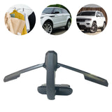 Maxbell Car Seat Coat Hanger Automotive Accessories for Jackets Bags Travel Black