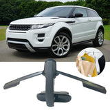 Maxbell Car Seat Coat Hanger Automotive Accessories for Jackets Bags Travel Black