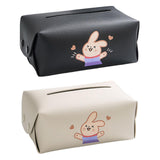 Maxbell Car Tissue Holder Car Auto Supplies Storage Cases for Car Armrest Box Beige
