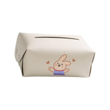Maxbell Car Tissue Holder Car Auto Supplies Storage Cases for Car Armrest Box Beige