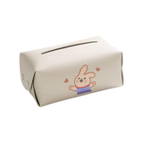 Maxbell Car Tissue Holder Car Auto Supplies Storage Cases for Car Armrest Box Beige