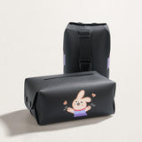 Maxbell Car Tissue Holder Car Auto Supplies Storage Cases for Car Armrest Box Black
