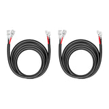 Maxbell 2 Pieces Extension Wiring Harness for Headlight Motorcycle Accessories