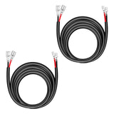 Maxbell 2 Pieces Extension Wiring Harness for Headlight Motorcycle Accessories