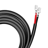 Maxbell 2 Pieces Extension Wiring Harness for Headlight Motorcycle Accessories