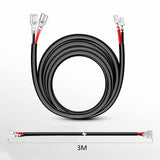 Maxbell 2 Pieces Extension Wiring Harness for Headlight Motorcycle Accessories