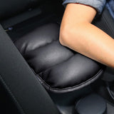 Maxbell Car Armrest Cover Decor Accessories Easy to Install for Suvs Trucks black