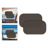 Maxbell 2Pcs Car Side Window Sunshades for Most Sedans Trucks Easy to Install Black