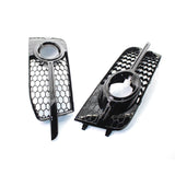 Maxbell 8x0807681B Left Right Front Bumper Fog Lights Grill Cover for Audi A1