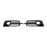 Maxbell 8x0807681B Left Right Front Bumper Fog Lights Grill Cover for Audi A1