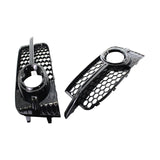 Maxbell 8x0807681B Left Right Front Bumper Fog Lights Grill Cover for Audi A1