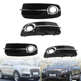 Maxbell Fog Light Lamp Grille Cover Trim Vehicle Durable for Audi Q5 2013-16 8R0 807 681 M