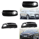 Maxbell Fog Light Lamp Grille Cover Trim Vehicle Durable for Audi Q5 2013-16 8R0 807 681 M